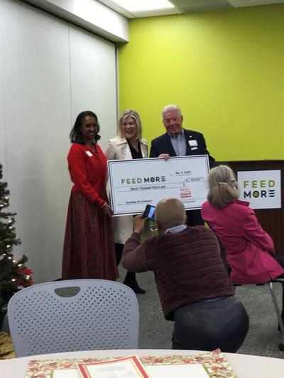 2024 Christmas Mother Luncheon and Feedmore Check Presentation