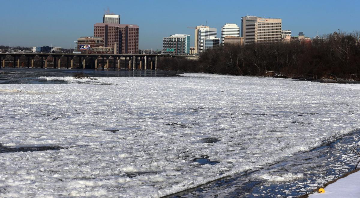 PHOTOS Ice on the James River over the past 70 years Weather