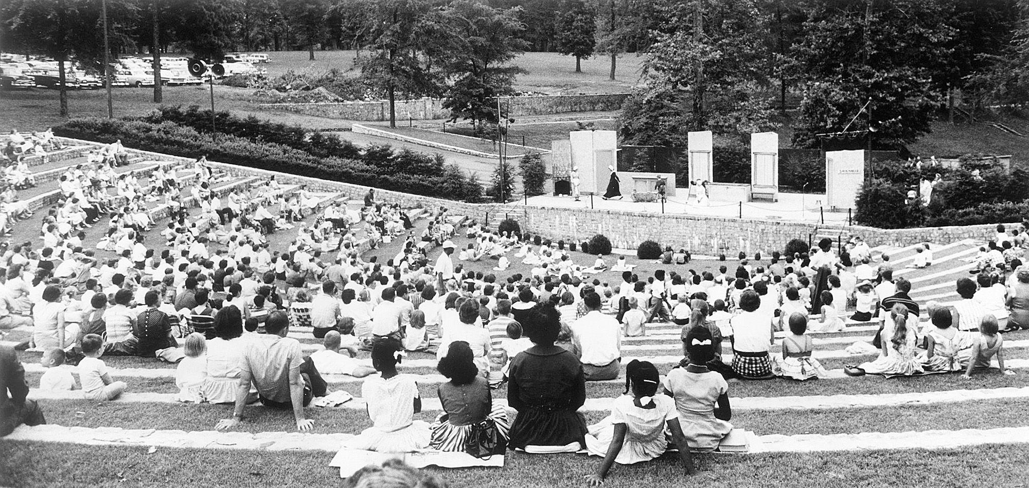 From the Archives Dogwood Dell Amphitheater
