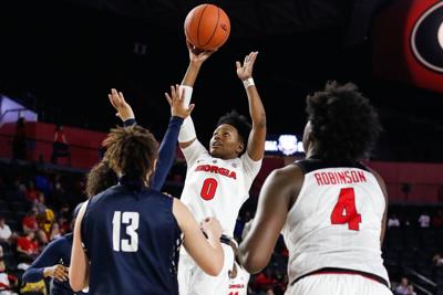 804 Ballers Bird S Taja Cole Serving Up Assists At Georgia Richmond College Sports Richmond Com