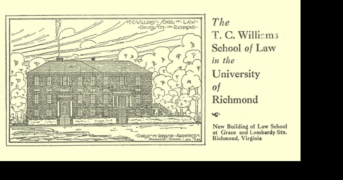 University of Richmond removes T.C. Williams from law school name