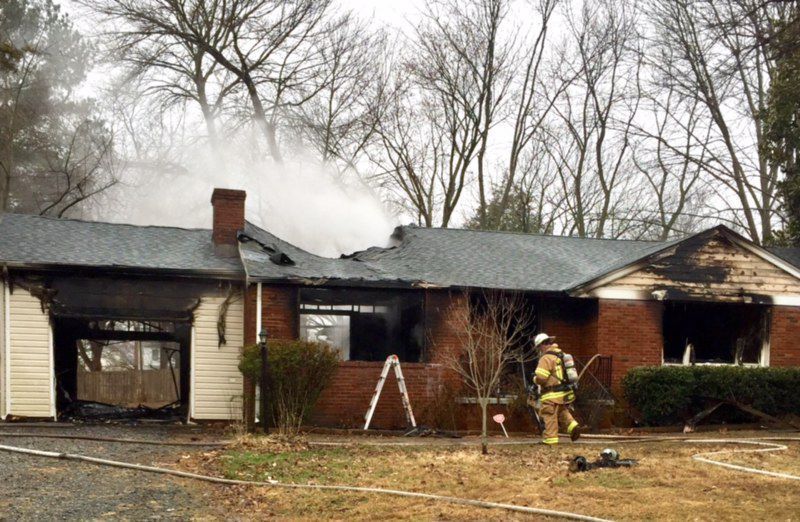Woman in wheelchair rescued from house fire in Spotsylvania Virginia