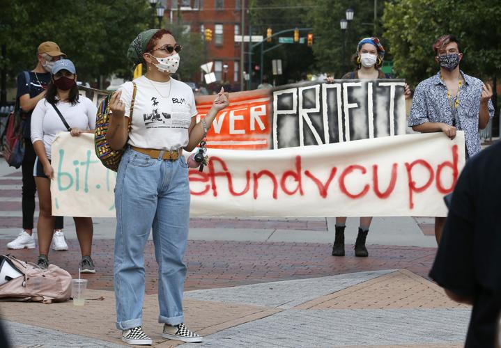 Students protest on first day of classes at VCU, criticizing its