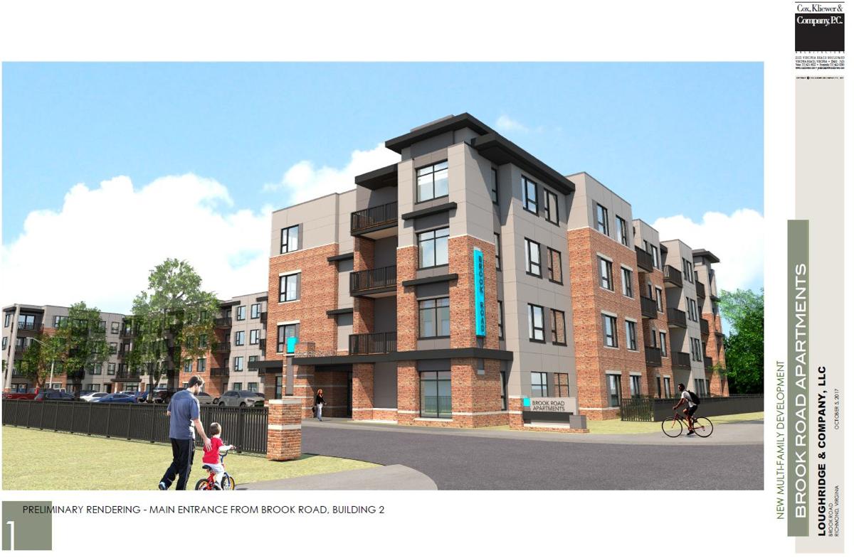 Brook Road Apartments rendering