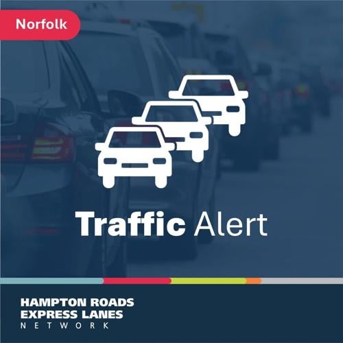 Long-term single-lane closure to reopen on I-64 east at Tidewater Drive in Norfolk