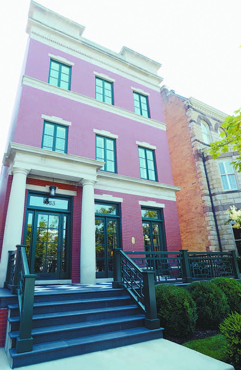 1833 Monument Avenue The historic district’s newest house looked to