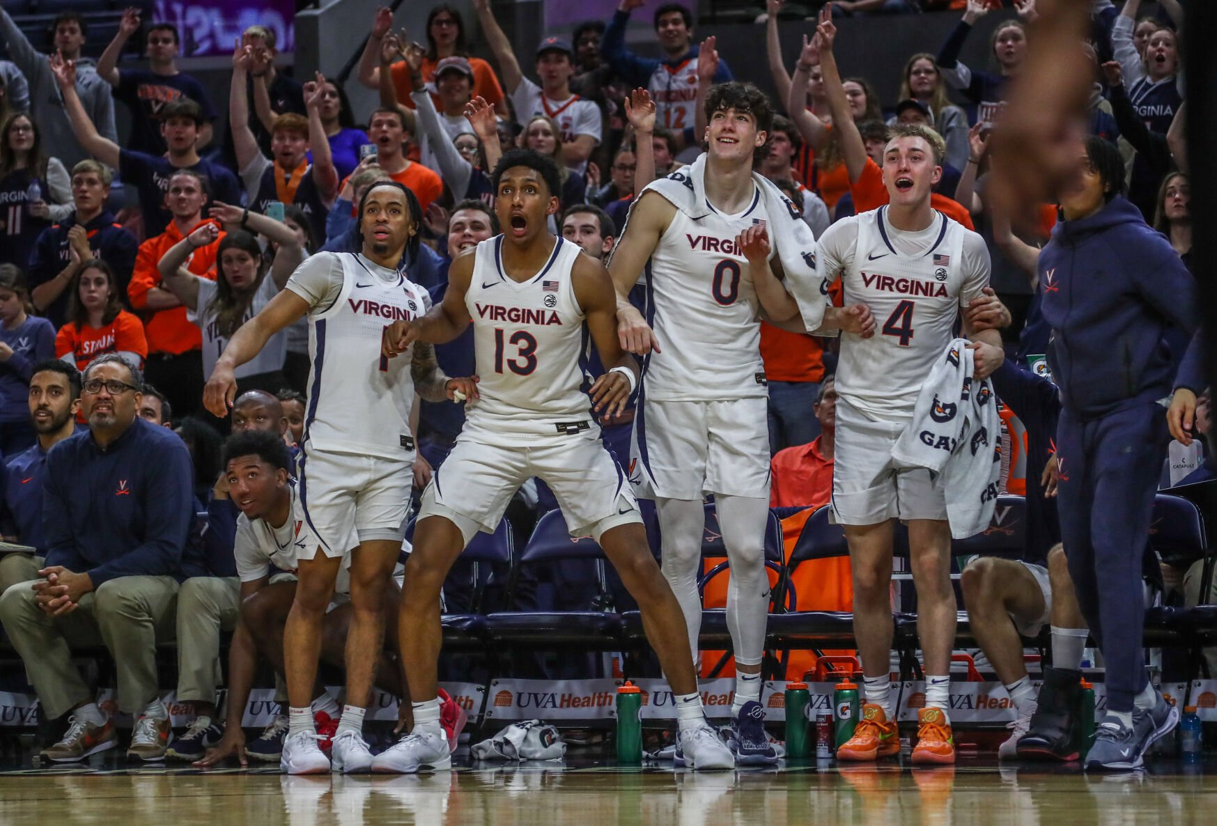 Virginia Basketball Sharing The Ball, Knocking Down 3s