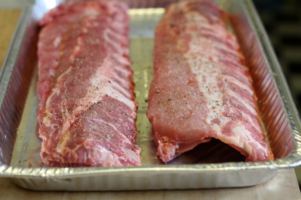 Apple juice brine for ribs