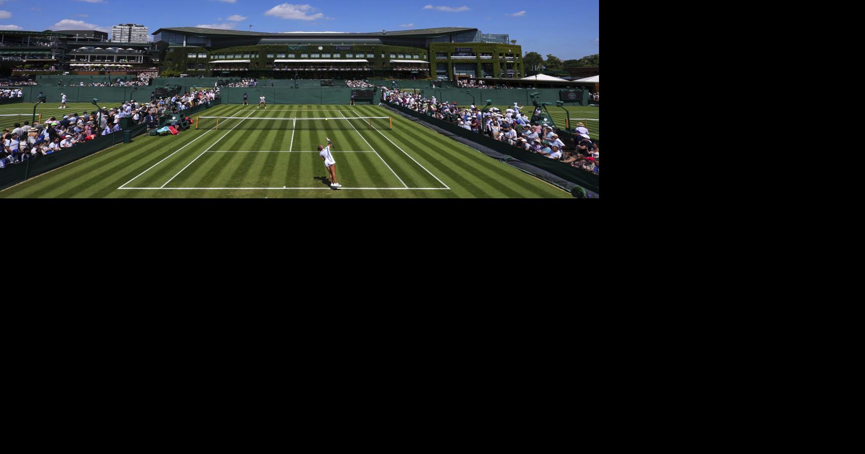 Wimbledon gets rid of line judges in favor of recorded voices announcing ...