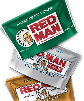 Red Man chewing tobacco