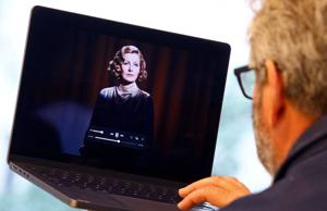 Swedish ball-bearing ad revives Greta Garbo with US, Chinese AI