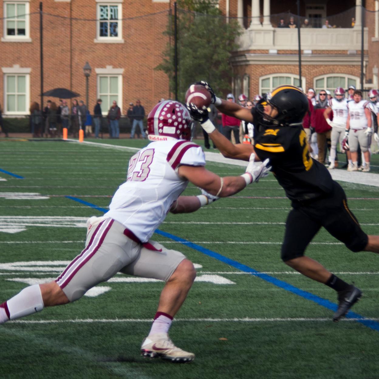 With Deep Backfield Randolph Macon Stomps Hampden Sydney