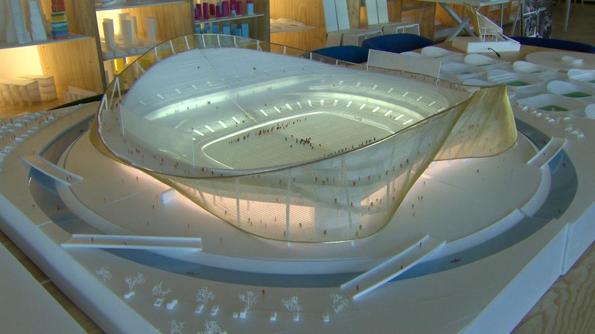 New Redskins stadium