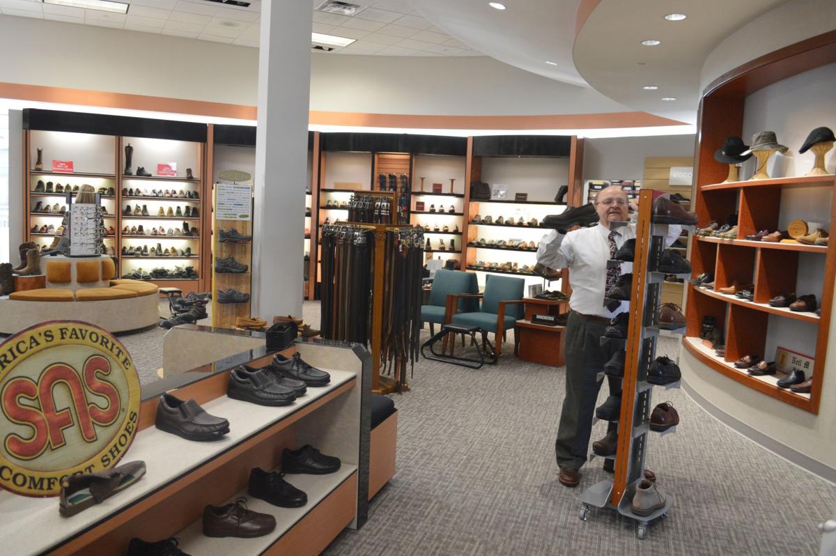 Biz Buzz Saxon Shoes remodeling, consolidating on one level in Short