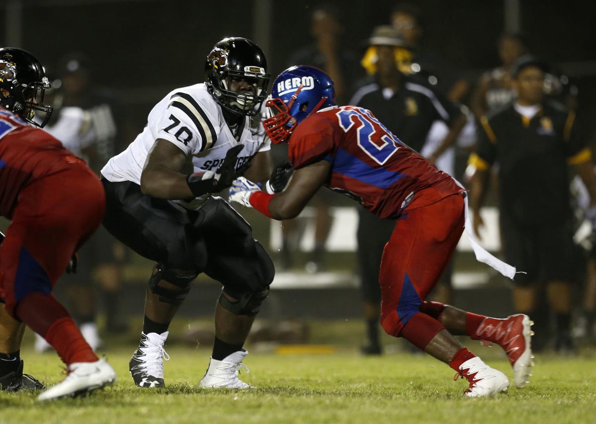 Highland Springs' Mekhi Becton - area's top-ranked football