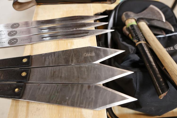 Richmond knife thrower among the world's best, has opened a knife and