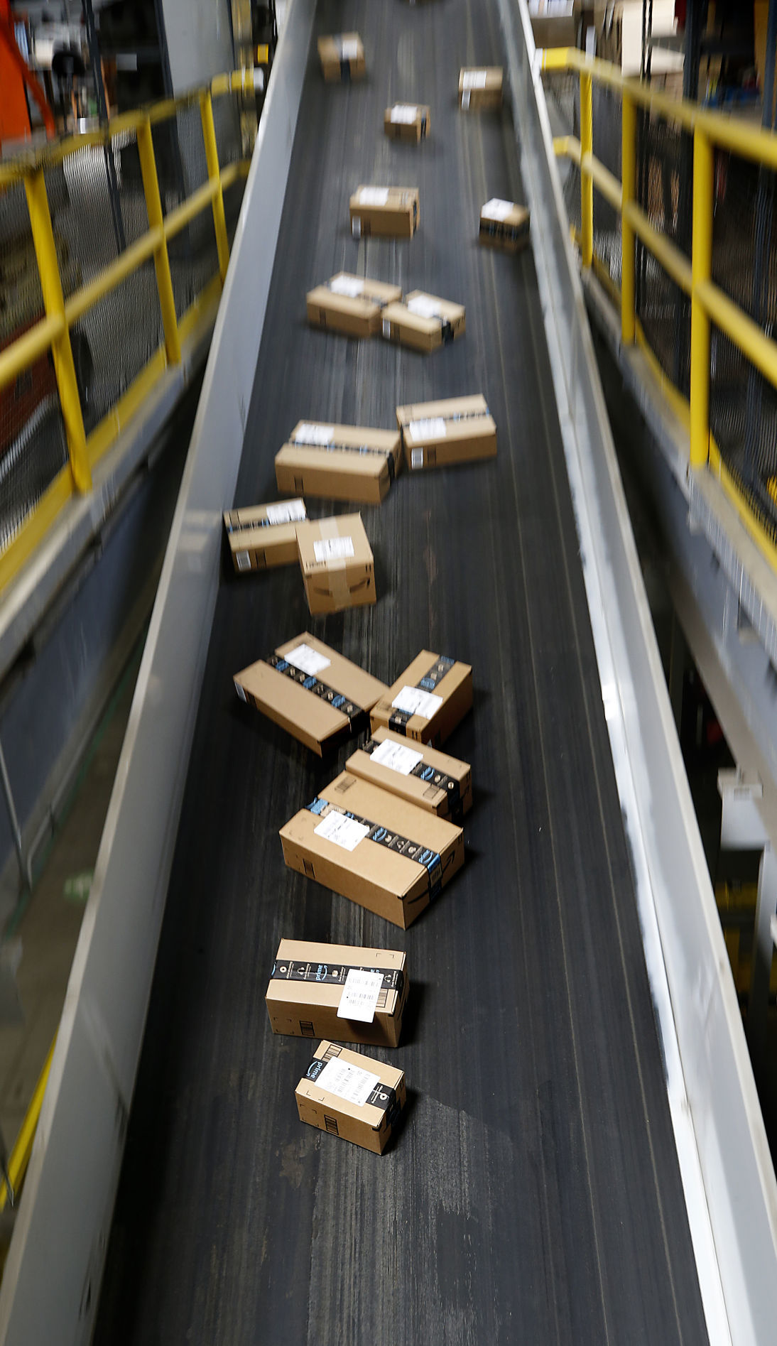A look inside Amazon's warehouse in Chesterfield where hundreds of