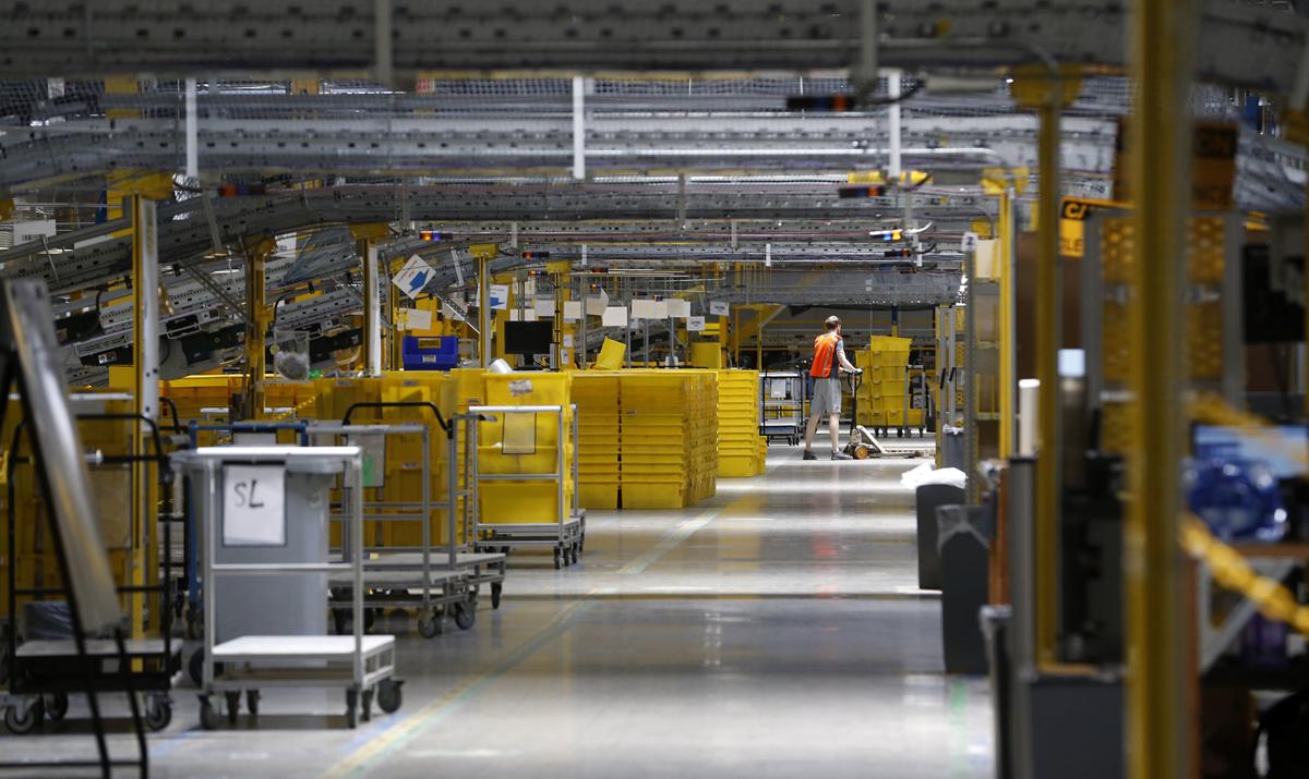 A look inside Amazon's warehouse in Chesterfield where hundreds of