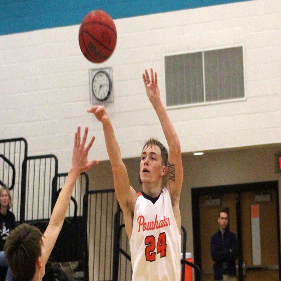 Young Powhatan Boys Basketball Team Learning Improving Through