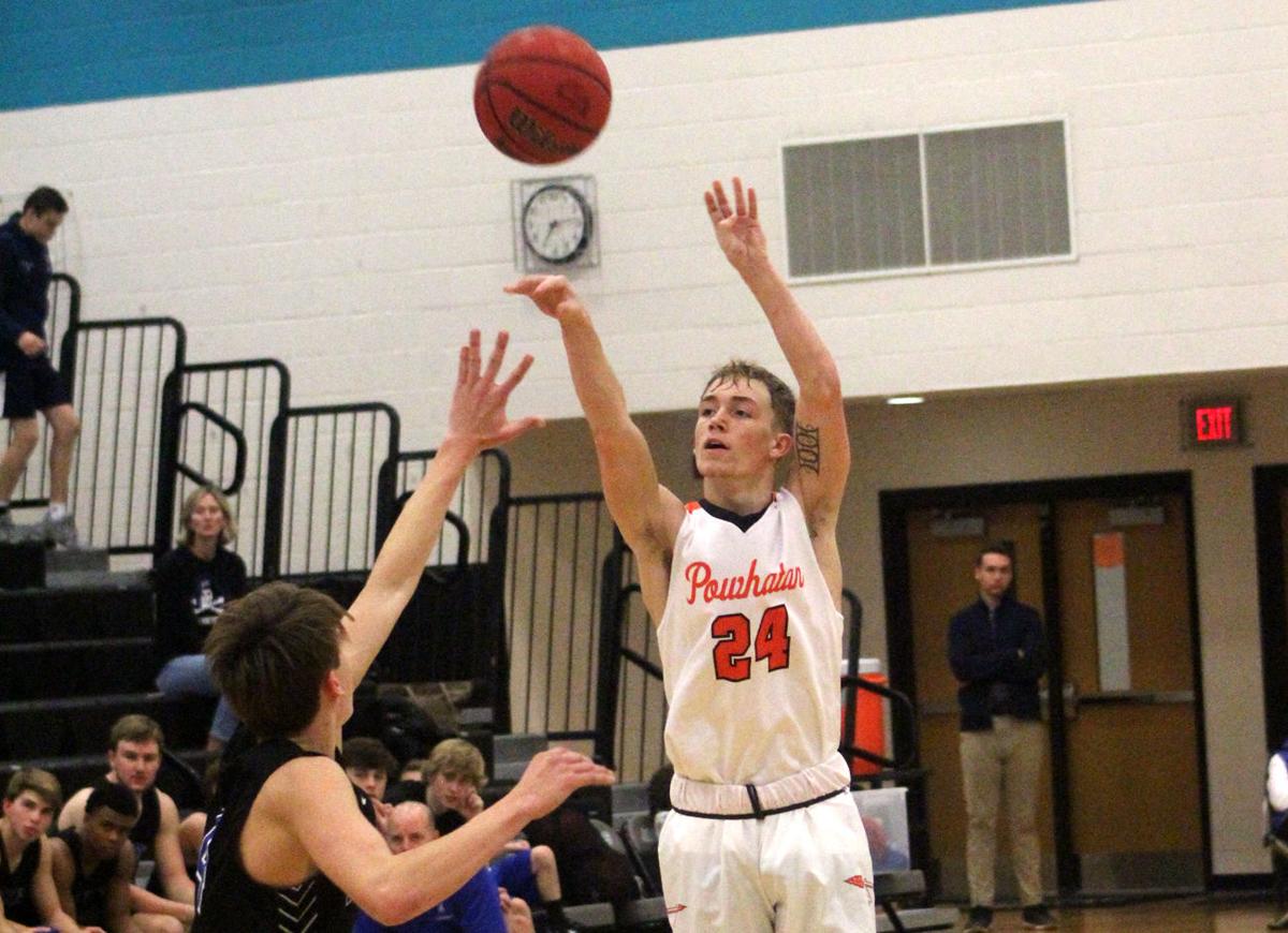 Young Powhatan Boys Basketball Team Learning Improving Through