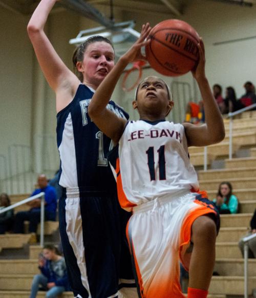 Douglas Freeman At Lee Davis Girls Basketball A0327 Richmond Com