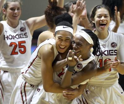 Women S College Basketball Virginia Tech Knocks Off Tennessee