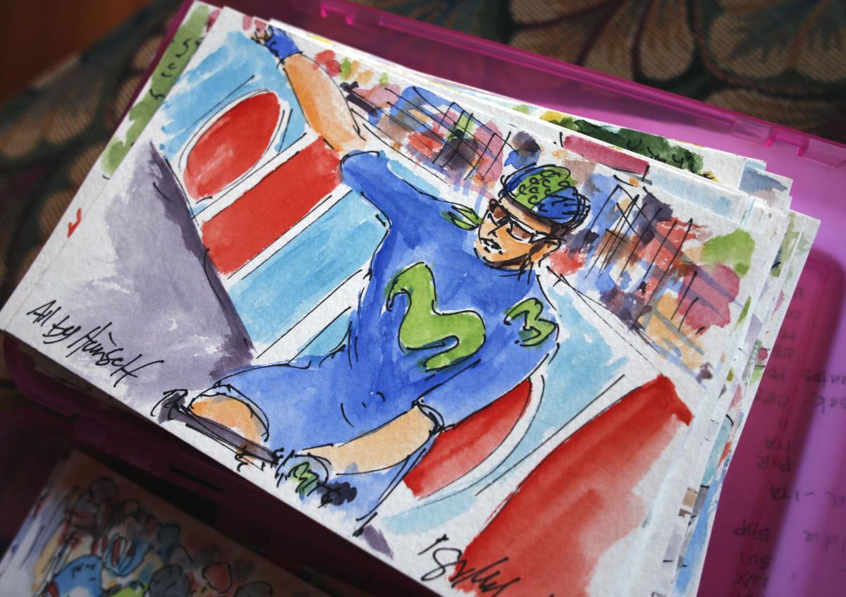 The Art Of Cycling Combines Two Passions For Greig Leach Art