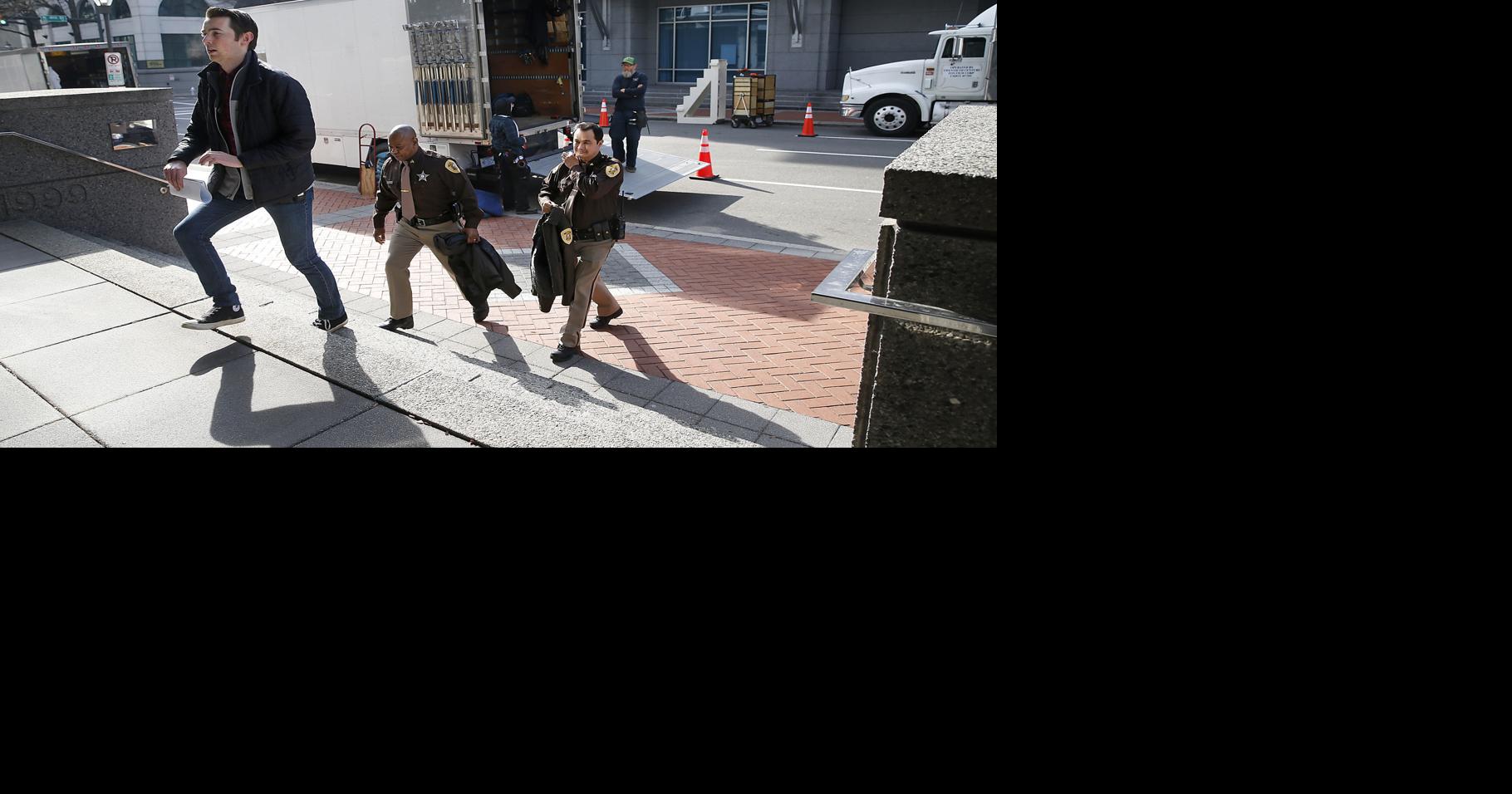 PHOTOS 'Homeland' filming at the TimesDispatch