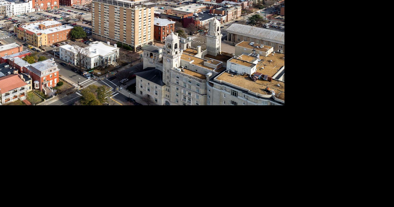 Two high-rise residential buildings on Franklin Street in downtown ...