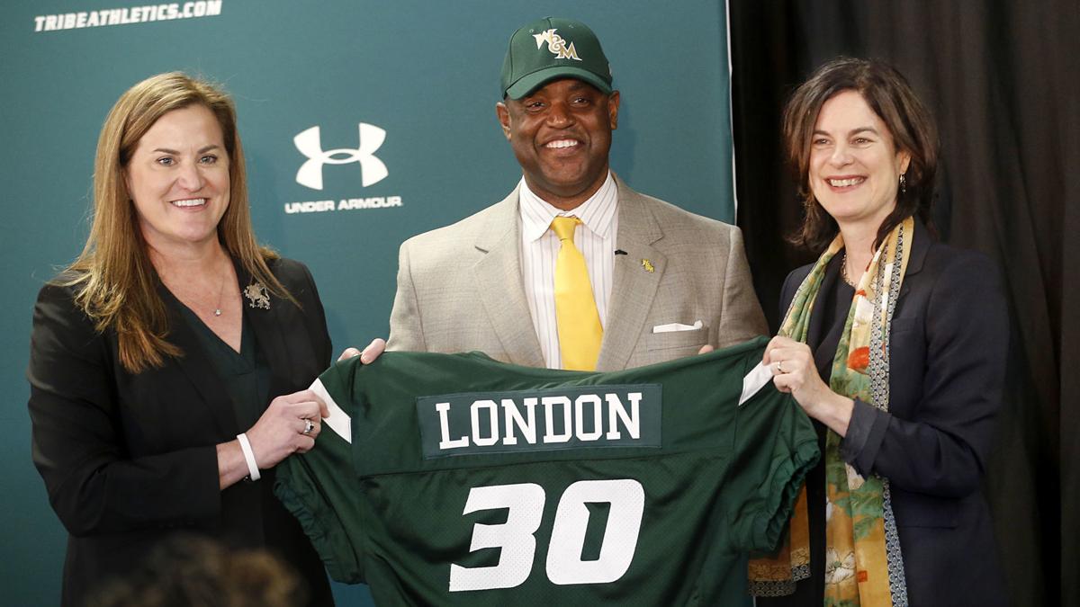 Photos Mike London New W M Football Coach Sports Richmond Com
