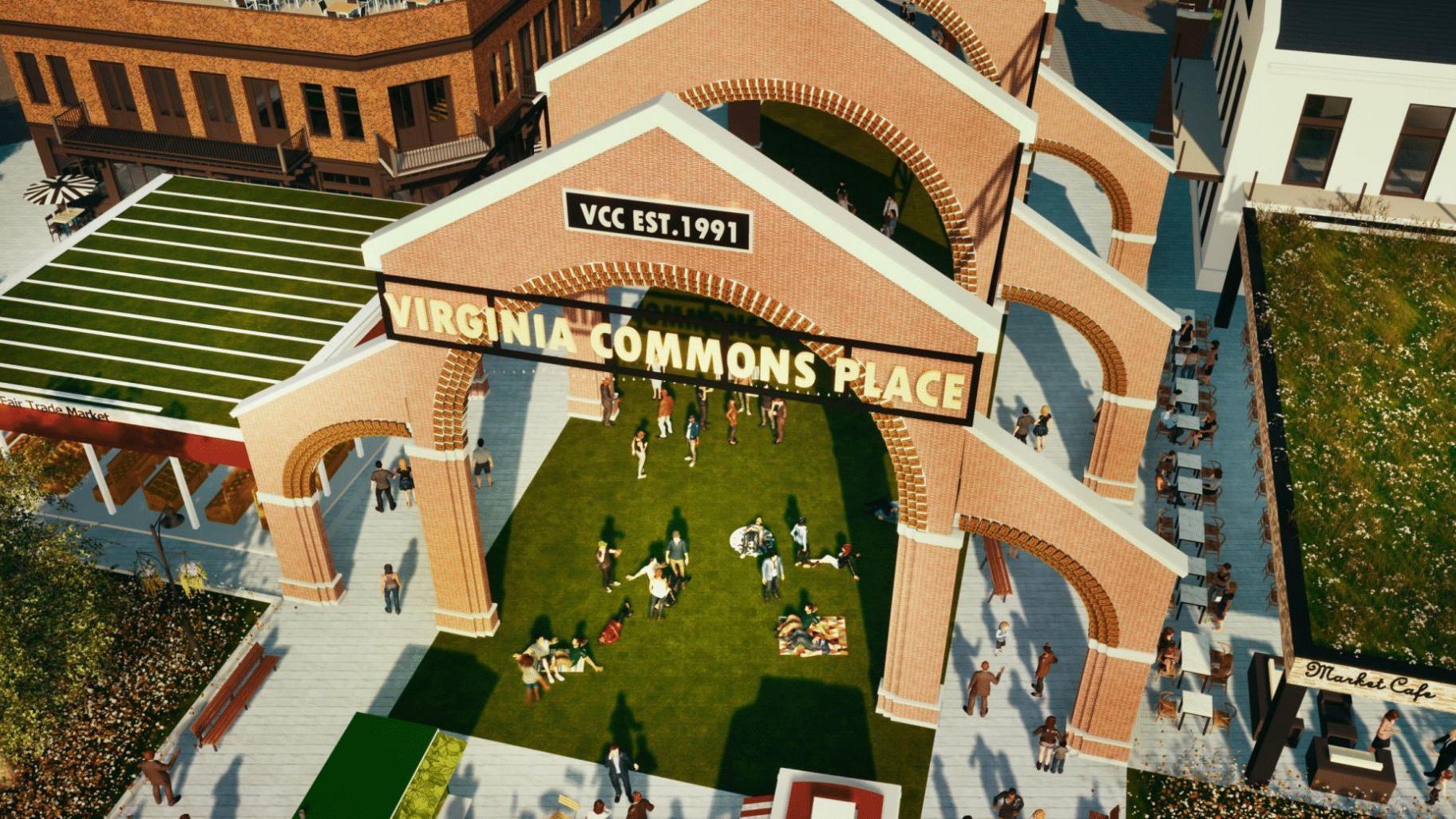 Reimagining Virginia Center Commons Heart Of The Mall Could Be