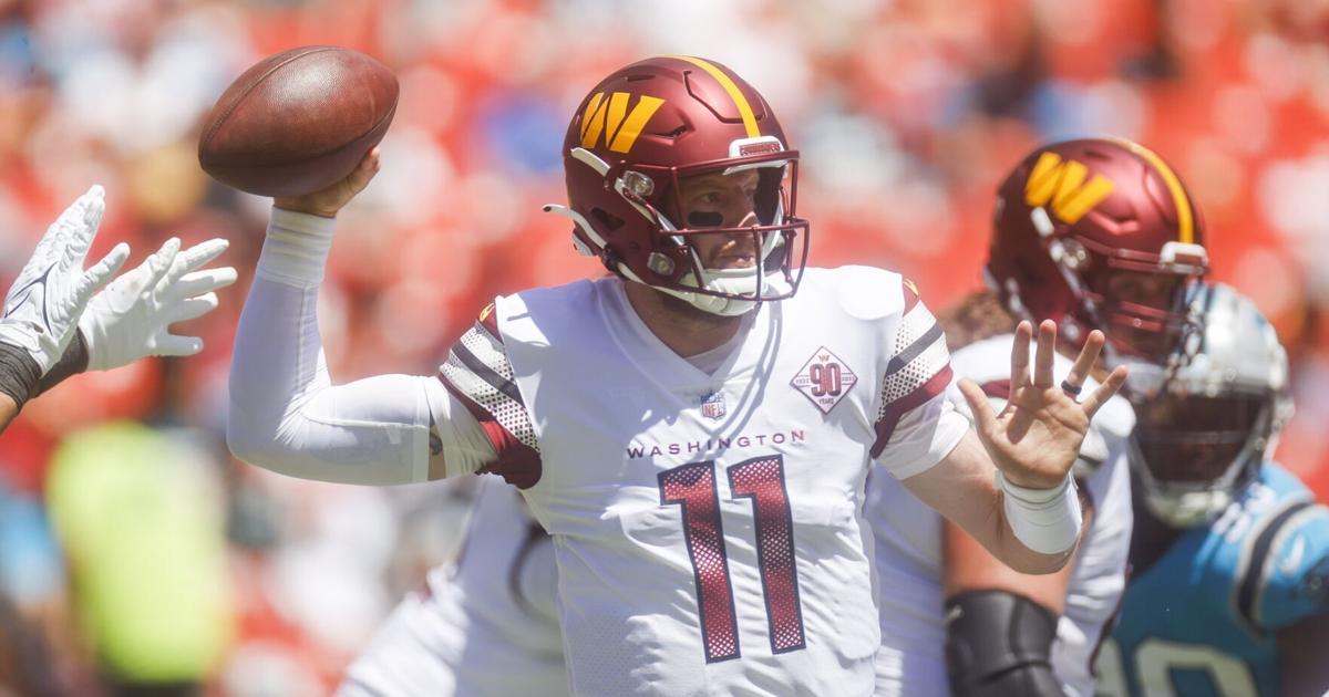 Commanders depth chart projection Offense