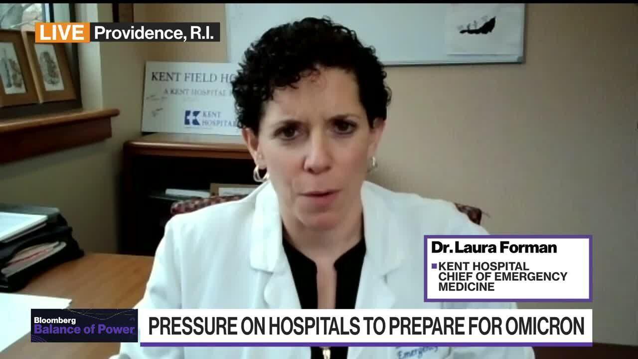 Omicron Variant Putting Pressure on U.S. Hospitals