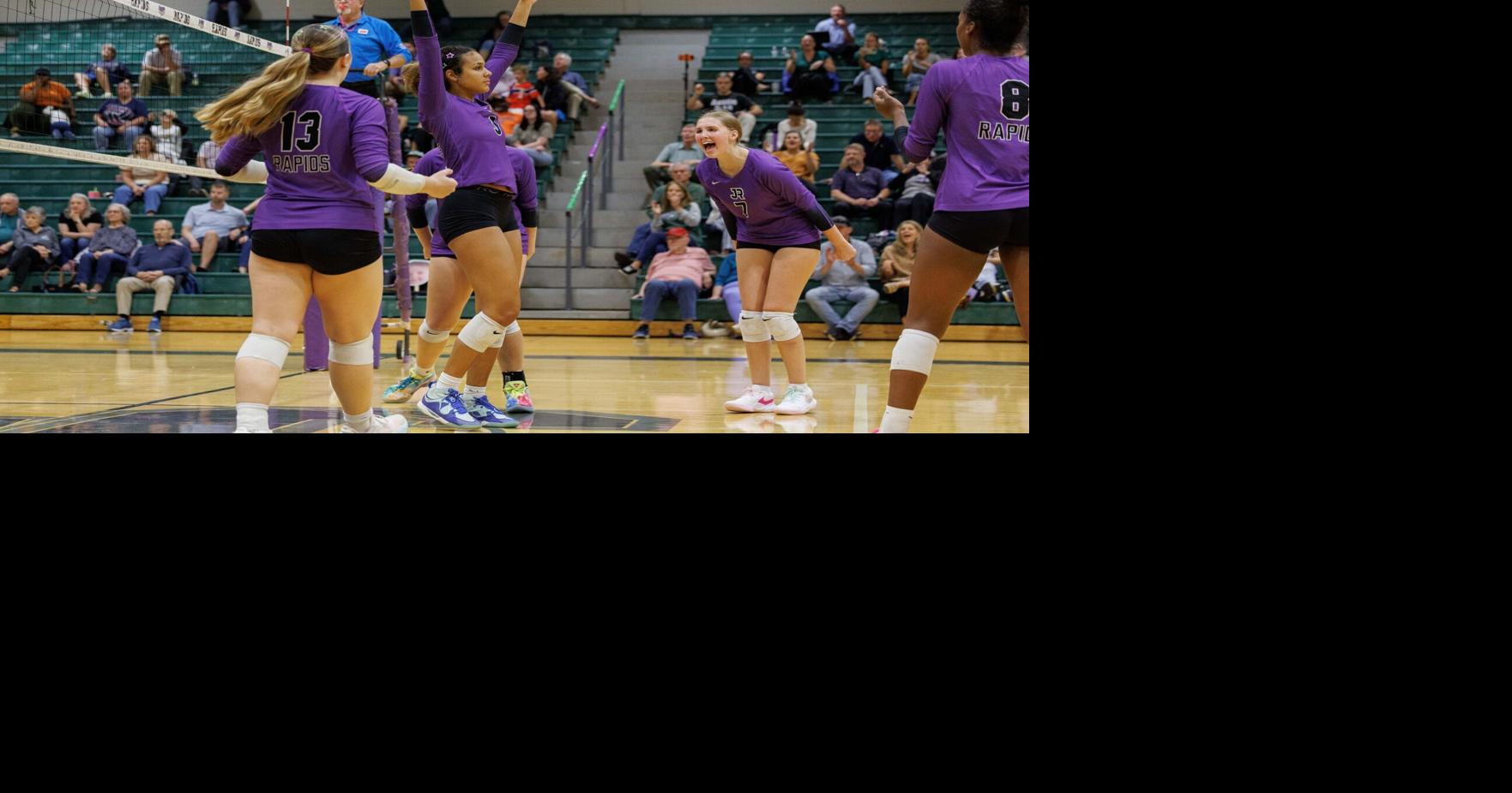 PHOTOS: James River girls volleyball defeats Manchester in straight sets ...