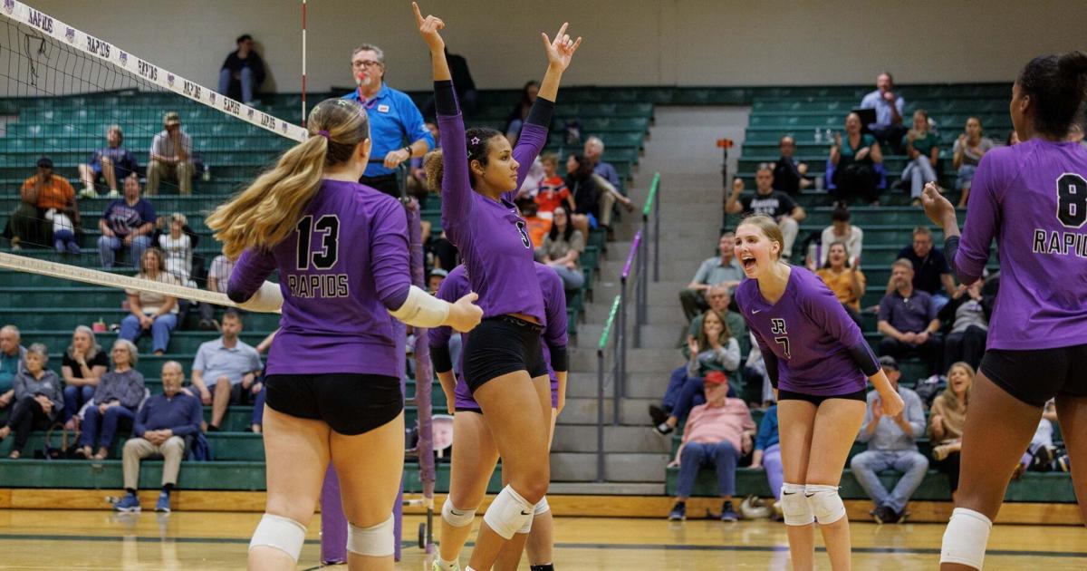 PHOTOS: James River girls volleyball defeats Manchester in straight sets ...