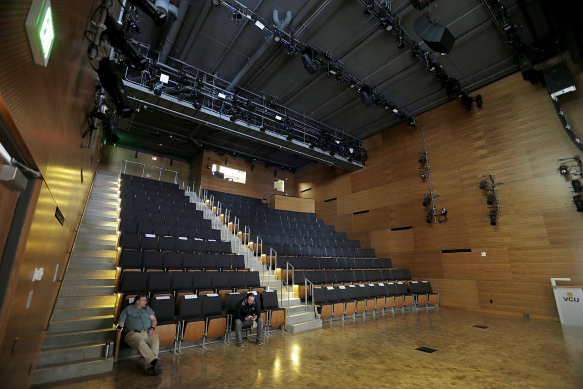 Inside the Institute for Contemporary Art in Richmond a week before it