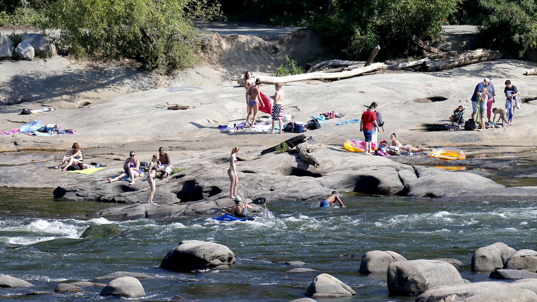 images Huguenot Flatwater Swimming e coli report shows james river