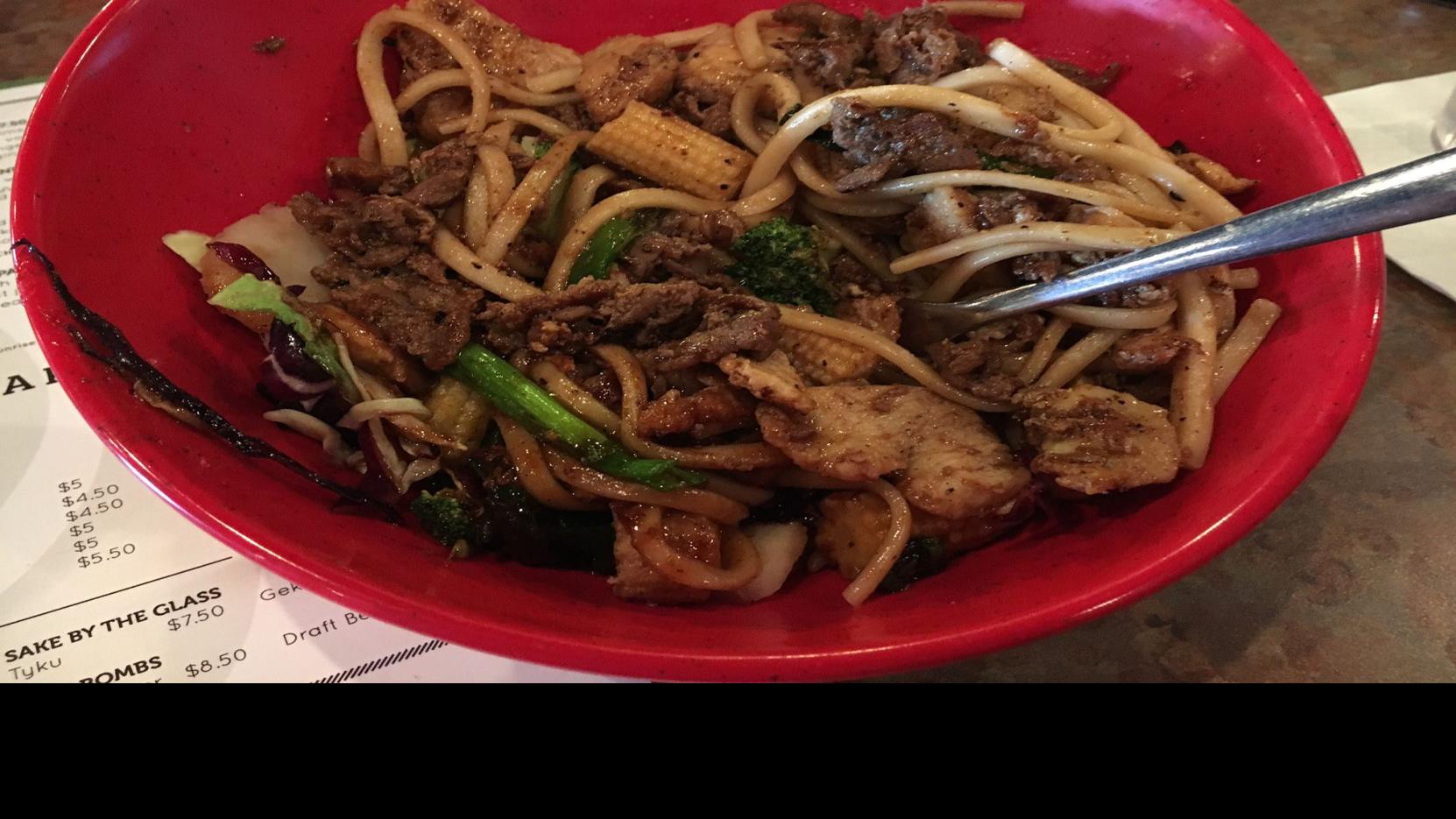 Udon Noodles Genghis Grill Cheap Eats Genghis Grill Food Drink Richmond Com cheap eats genghis grill food