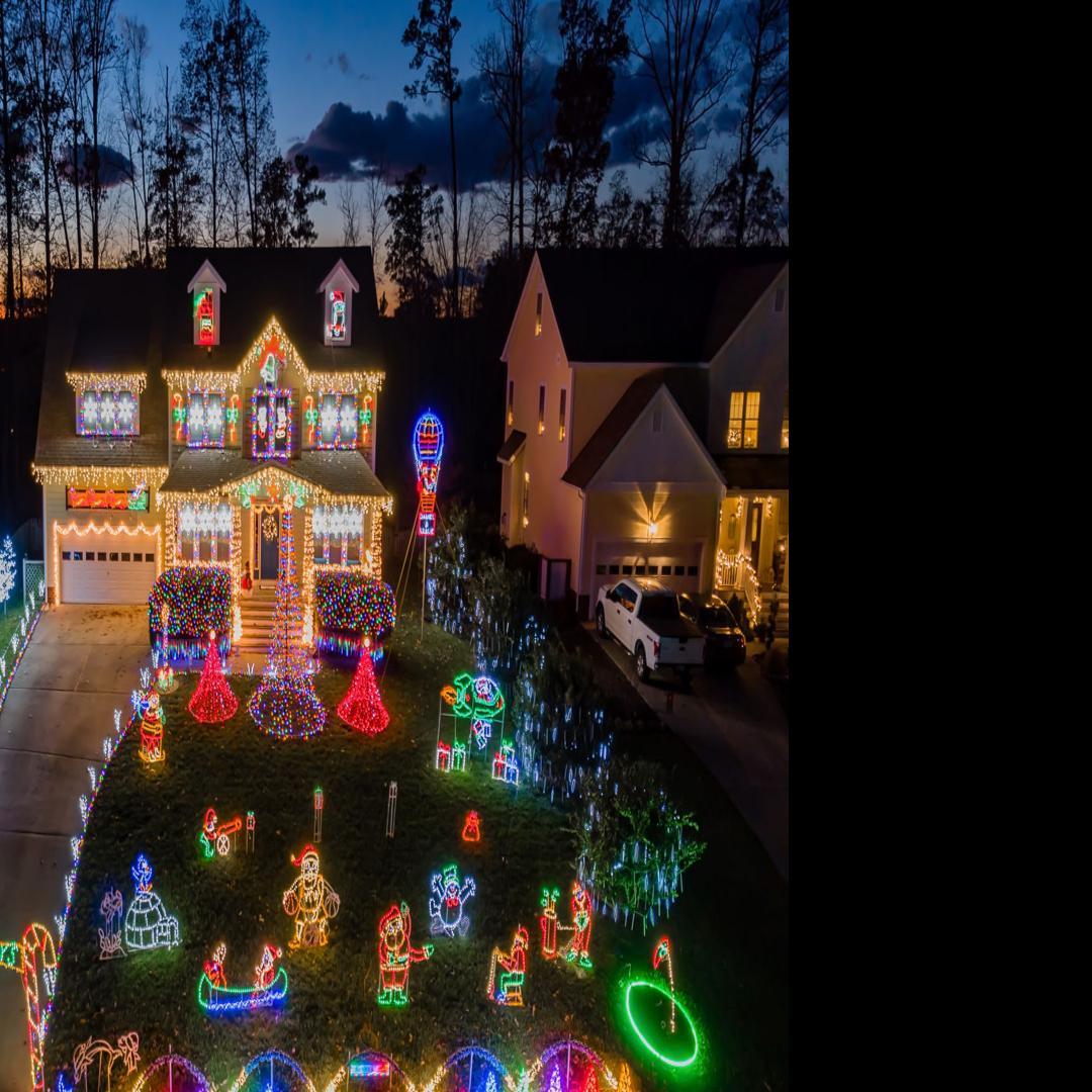 Christmas Light Display Chesterfield Va 2022 2216 Millcrest Terrace | Rtd Tacky Lights Chesterfield | Richmond.com