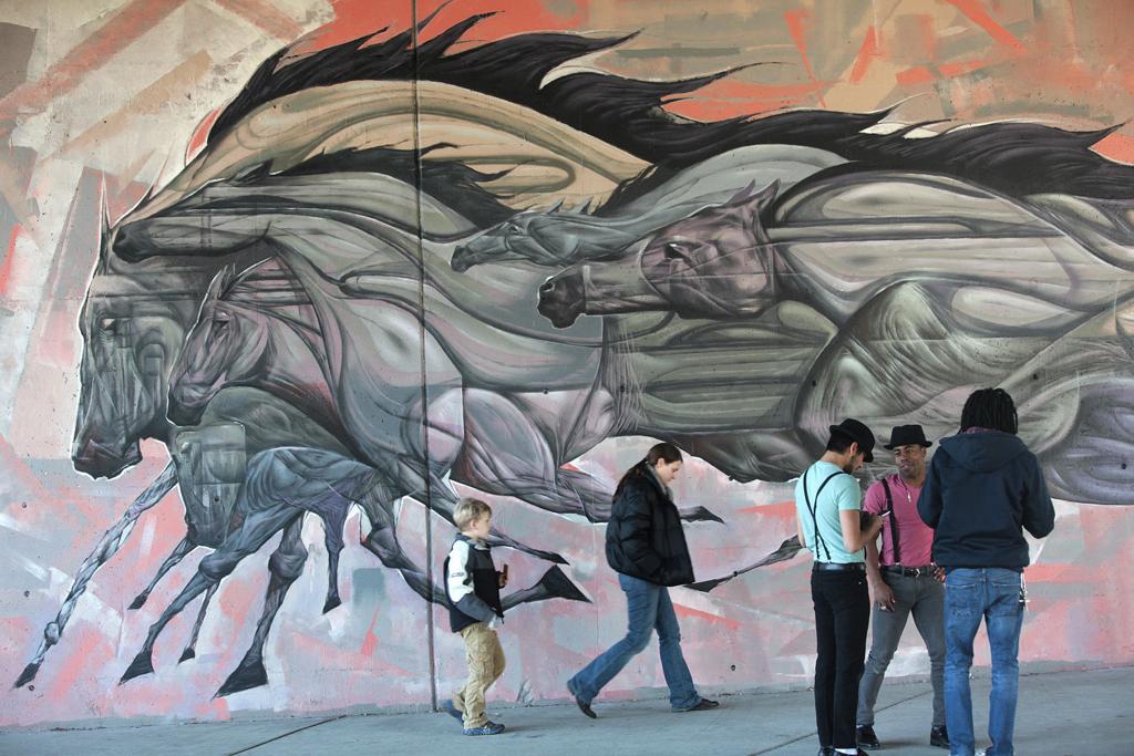 Taubman Mural Artist Scott Noel Is In It For The Long Run Virginia Richmond Com