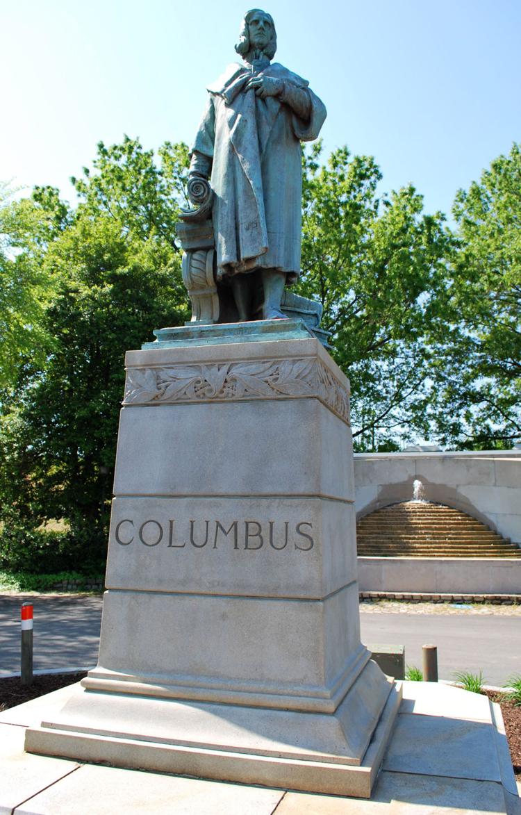 From the archives The story of the Christopher Columbus statue in Byrd