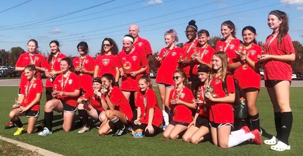 Powhatan U14/U16 All Girls Cross team earns Strikers Capital Fall Classic championship