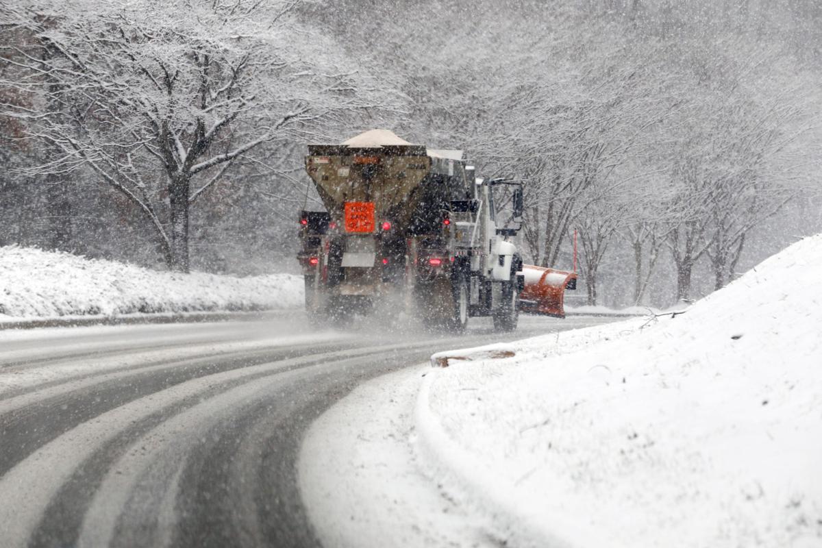 Snow totals around Virginia Weather