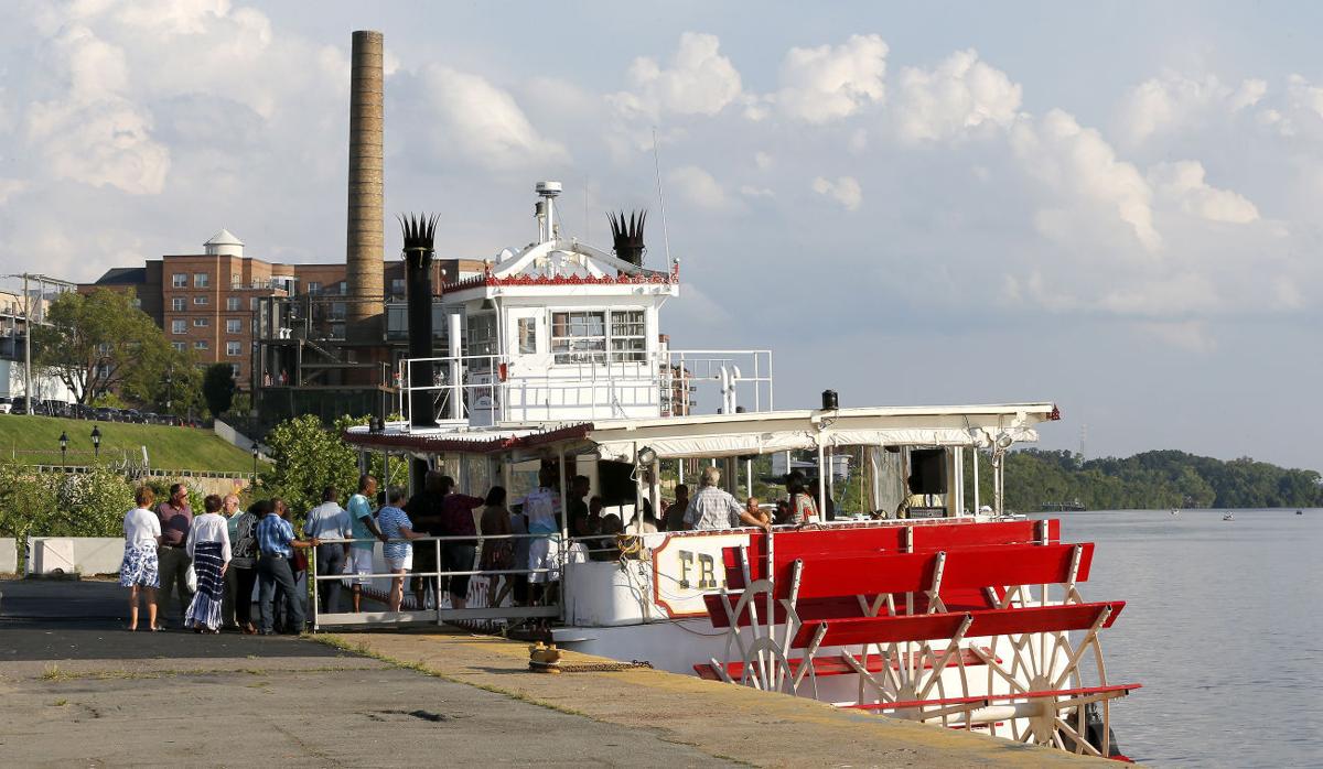 New paddleboat rolling on the James River Entertainment