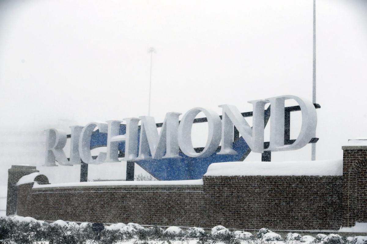 11th biggest snowfall on record for Richmond Weather