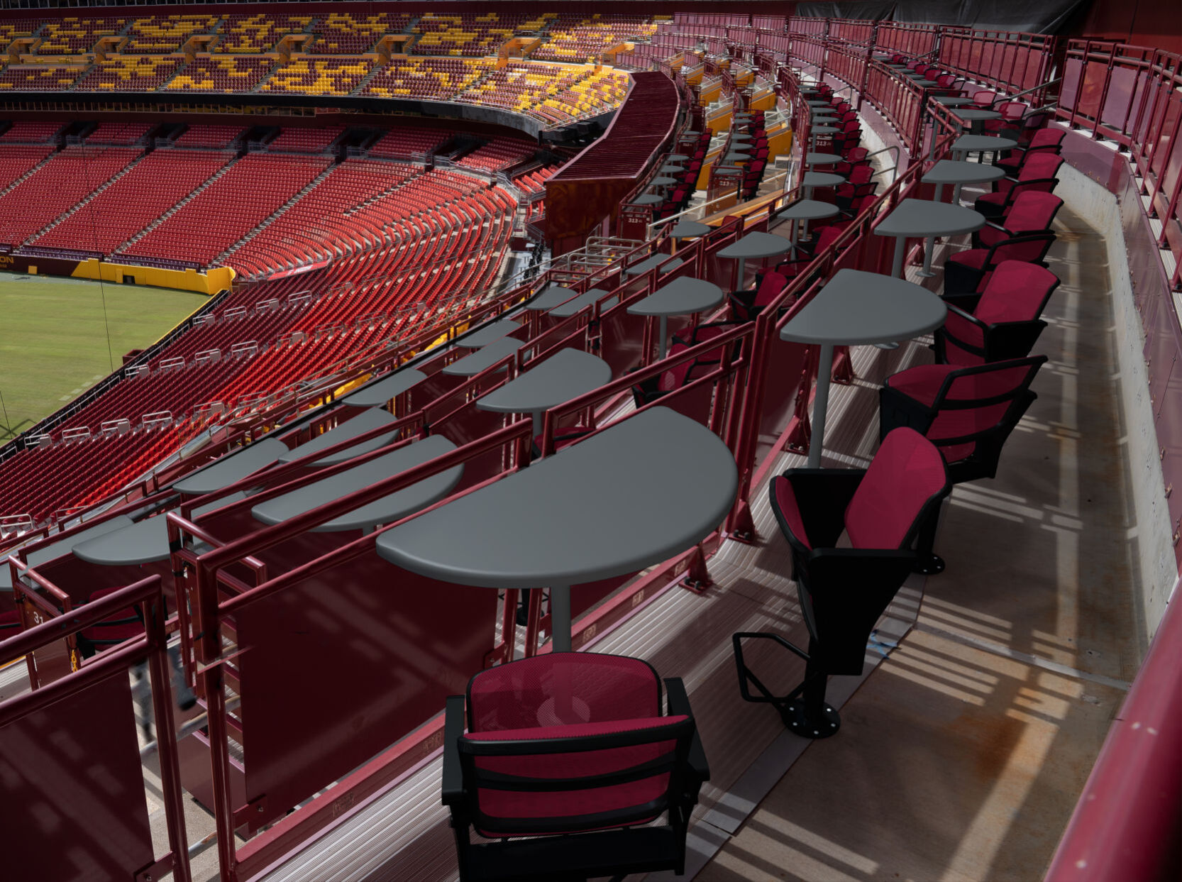 fedex field seating