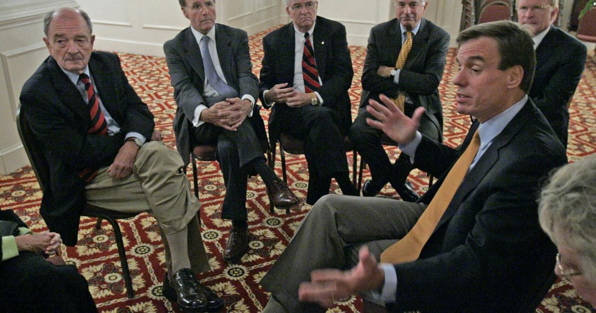 Der ehemalige republikanische Senatsführer unterstützt Senator Mark Warner