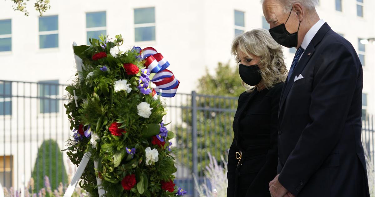 National September 11 Memorial & Museum - Flowers were placed at the Survivor Tree on the 9/11 Memorial for the victims of the Manchester bombing. Our thoughts and prayers are with the