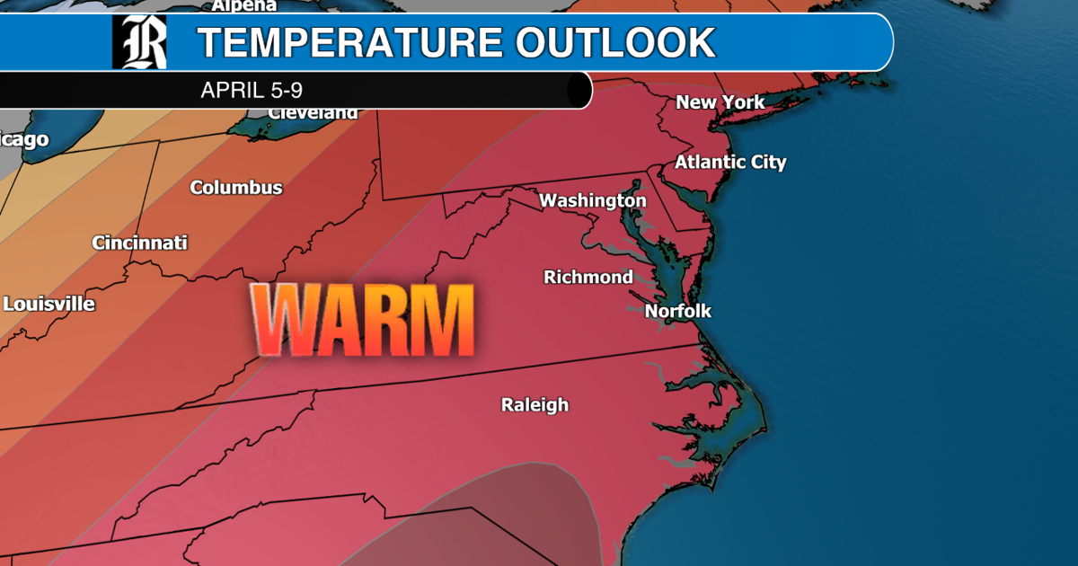 Richmond forecast: Warm weather continues into April