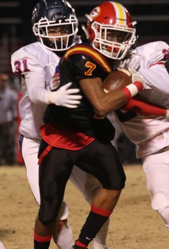 playoffs Goochland first-round Independence 42-6 2019 clears Football in of